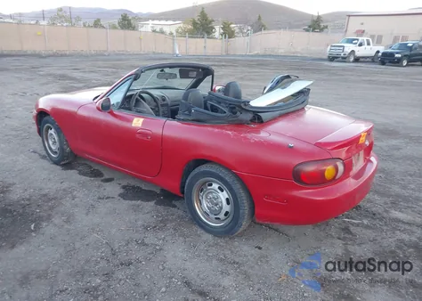 1999 Mazda Mx-5 Miata Leather Pkg/Popular Equipment Pkg/Sports Pkg/Touring Pkg from USA, damaged, VIN JM1NB3536X0137488